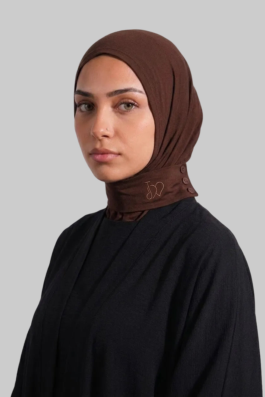 Hijab Bambou Marron