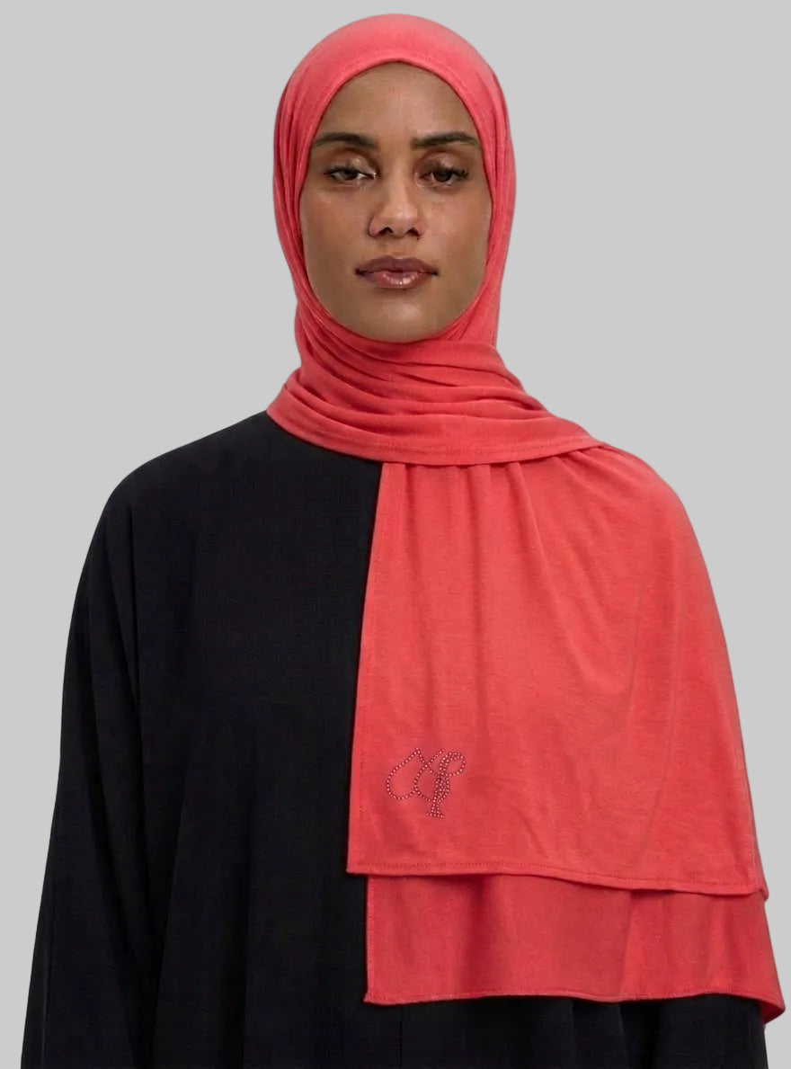 Hijab Bambou Orange