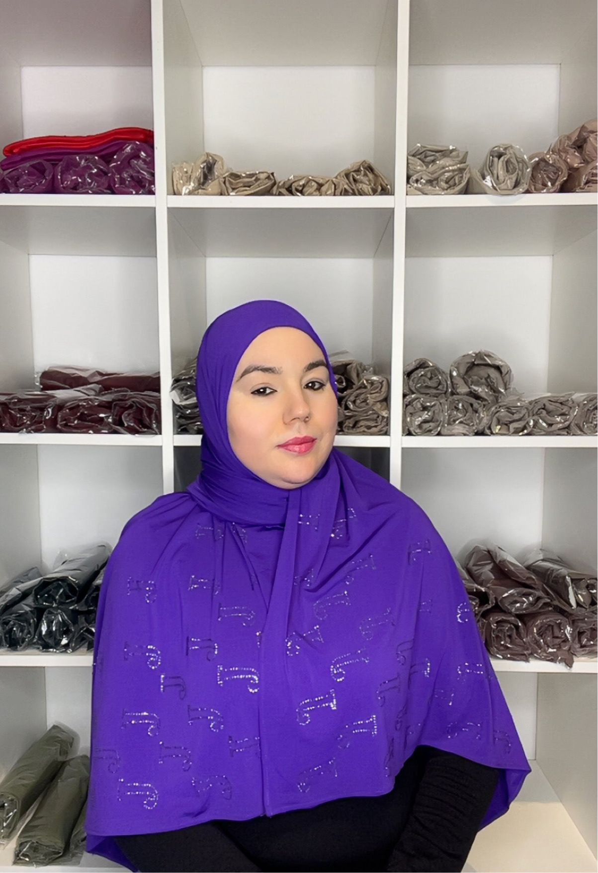 Premium Jamila - violet fonce