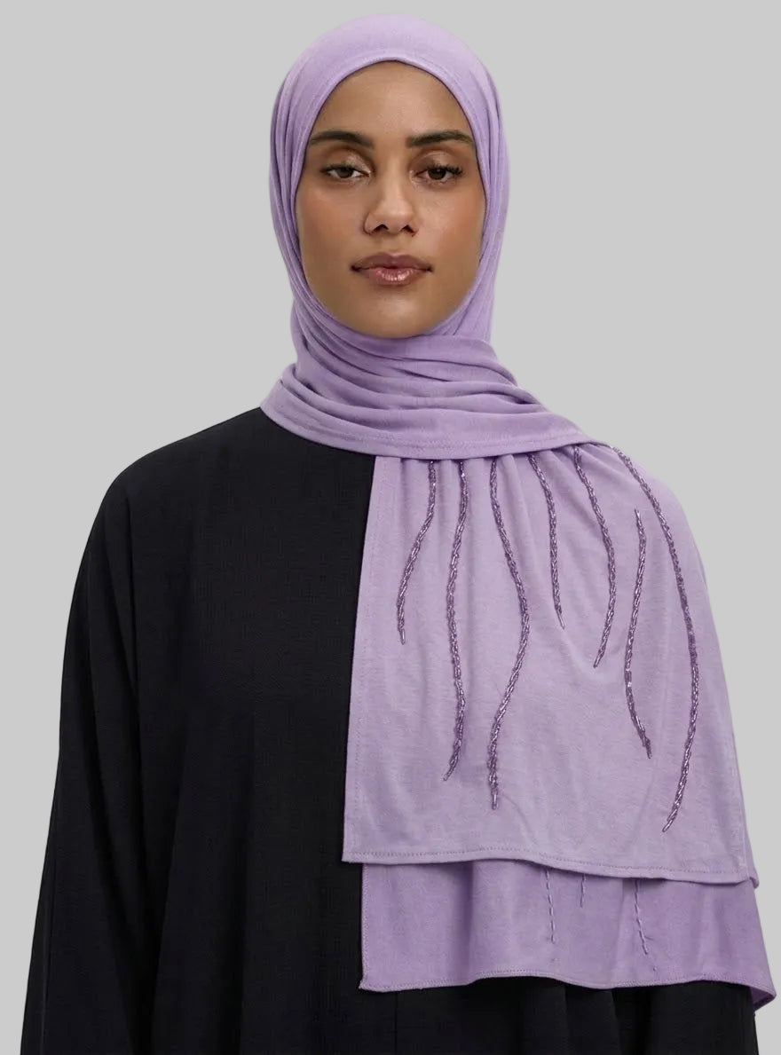 Hijab Diamant Violet