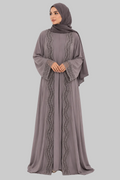 MAUVE TAUPE ABAYA