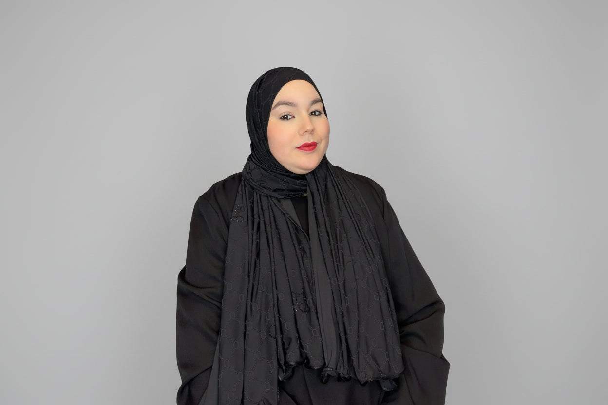 Jersey monogram - Noir profond