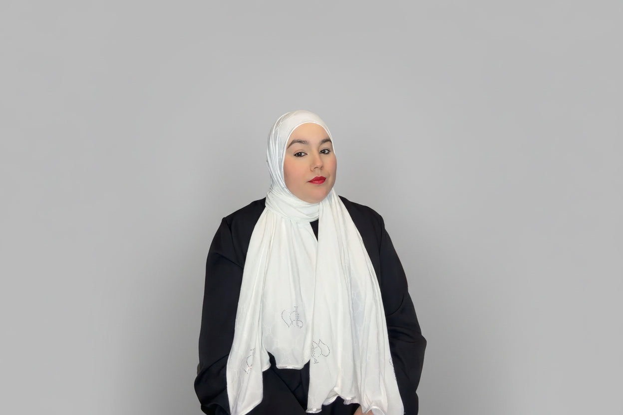 Jersey monogram -Blanc neige