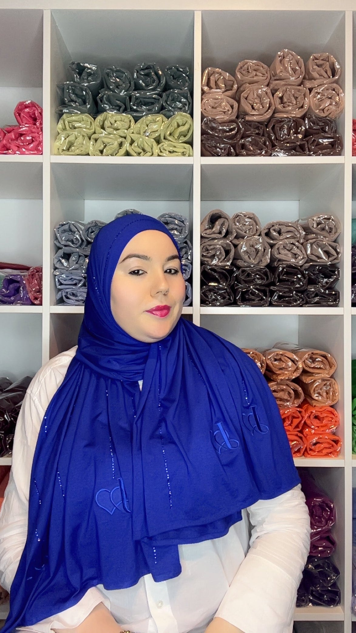 Hiajb Strass -  Bleu roi